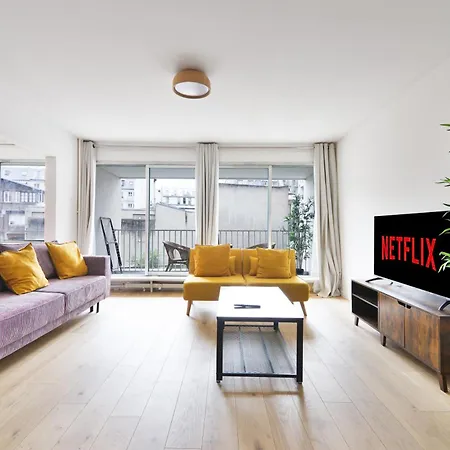 Appartement Quartier Canal Saint Martin Free Netflix-2
